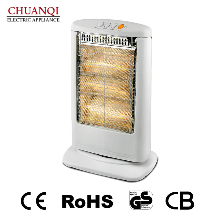 1200W III Tubuli Halogen calefacientis remotis