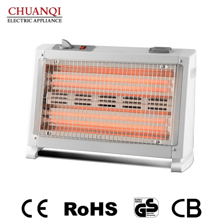 1600W 4 Tubuli Vicus Heater Cum Humidifier Et Turbo Fan