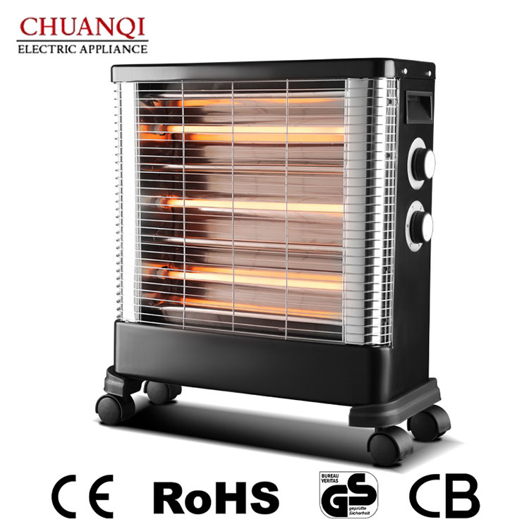 Cur elige 2400W 4 Tubuli Quartz Heater Cum Thermostat pro Efficiens Domus Calefactio?