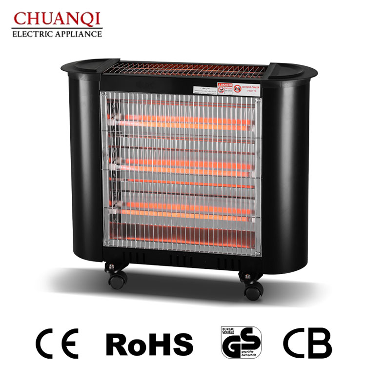 What Makes 2000W 4 Tubes Quartz Heater With Hidden Switch the Ideal Winter Heating Solution?