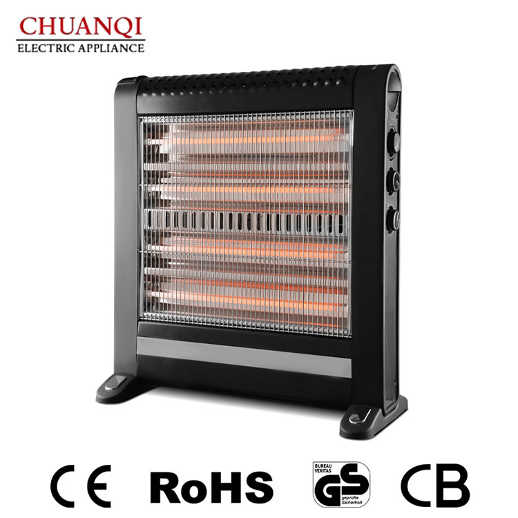 2400W 4 Tubuli Vicus Heater Cum Humidifier Et Turbo Fan