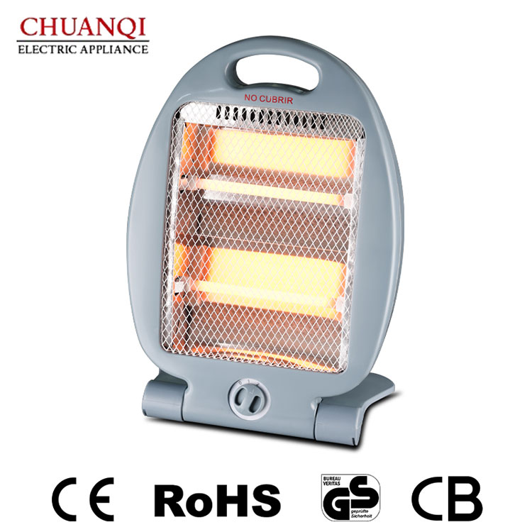 800W 2 Tubes Quartz Heater Duae Amplitudo In Rotary Switch